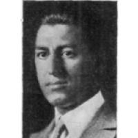 Morris J. Escoll in a suit, black and white