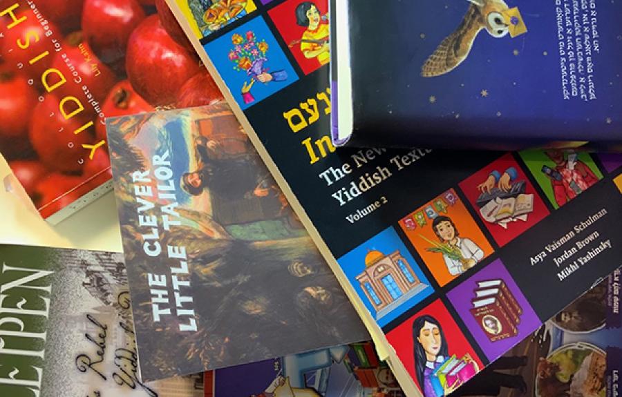 Collection of Yiddish books