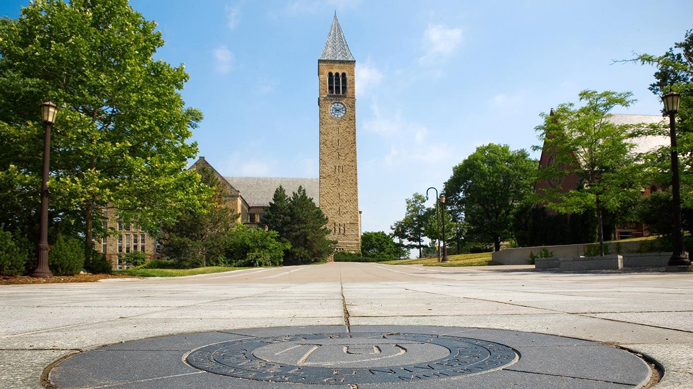 Clock tower view from Ho Plaza