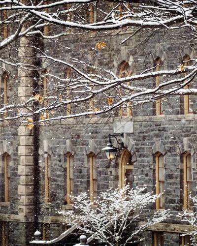 White Hall in winter